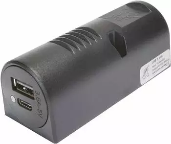 Pro Car Aufbau-Power USB-C/A Doppelsteckdose 12/24V DC (67343000)