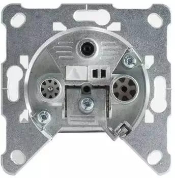 S-Conn Antennensteckdose SAT+BK/TV/Radio Klemmtechnik 1dB (15-93001)