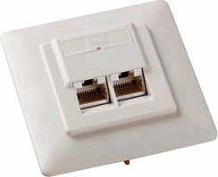 Equip Patchdose Cat. 5E Unterputz