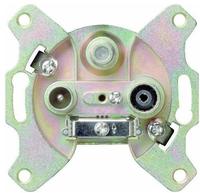 Gira Antennendose 093700, 1,5 dB, f&uuml;r SAT, TV und Radio, 3-Loch, Unterputz,