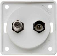 Berker 945602502, Berker 945602502 Antennen-Verbinderdose Radio/SAT Integro