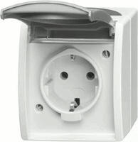 ABB 2CKA002083A0820 Schutzkontakt-Steckdose IP44 Reinorange, Orange