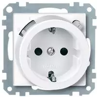Merten 233819, Merten 233819 FI-SCHUKO-Sicherheitssteckdosen-Einsatz mit BRS,