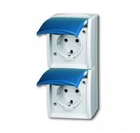 Busch-Jaeger 20-02EW-53, Busch-Jaeger 20-02EW-53 SCHUKO Doppelsteckdose mit
