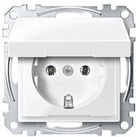 Merten MEG2311-0319, Merten MEG2311-0319 SCHUKO-Steckdose mit Klappdeckel,