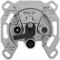 Kathrein ESU 37 TV + Radio Metallisch Steckdose (21110023)