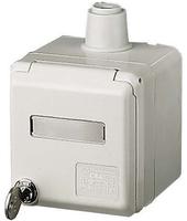 MENNEKES 4165 Steckdose Grau