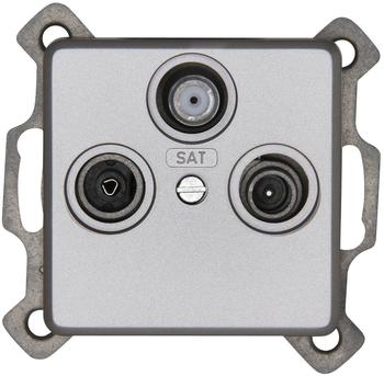 Kopp Antennensteckdose, stahl 917120084