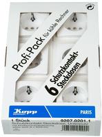 Kopp Einsatz Schutzkontakt-Steckdose Paris Wei&szlig; 920702011 (920702011)
