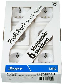 Kopp Schuko-Steckdose 6er-Pack (920702011)