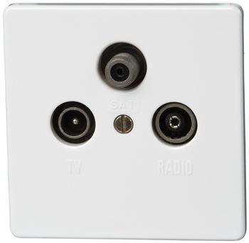 Kopp Antennensteckdose, arktis-weiß 916002088