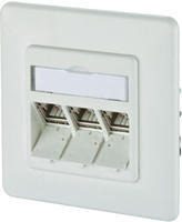 METZ CONNECT BTR Outlets Flush with 270 &deg; Modules - Anschlussdose, Unterputz