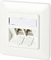 METZ CONNECT BTR Outlets Flush with 180 &deg; Modules - Anschlussdose, Unterputz