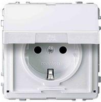 Merten MEG2310-7219, Merten MEG2310-7219 SCHUKO-Steckdose mit Klappdeckel