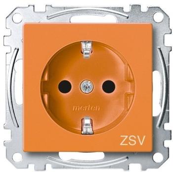 Merten Schukosteckdose ZSV, orange MEG2300-0302