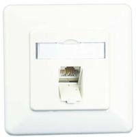 Btr Netcom Anschlussdose C6a Up 1xrj45,up,rws Tn Edatc6a-1up-rws
