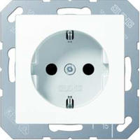 Jung A1520KIWW, Jung A1520KIWW SCHUKO-Steckdose, 16 A 250 V ~, Safety Plus,