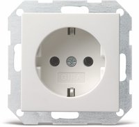 GIRA 018803, GIRA Einsatz Schutzkontakt-Steckdose System 55, Standard 55, E2, Event,
