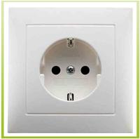 Berker 47429909, Berker 47429909 Steckdose SCHUKO mit Abdeckplatte S.1/B.3/B.7