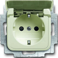 Busch-Jaeger 2CKA002013A5306, Busch-Jaeger 20 EUKB-212 SCHUKO Steckdosen-Einsatz
