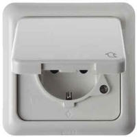 Berker Steckdose ws 4718 mit Steckklemmen WG-UP IP44 Steckdose 4011334141389