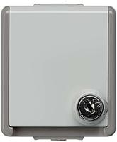 Siemens 5UB4714, Siemens SCHUKO-Steckdose 5UB4714 | Aufputz IP44 | abschlie&szlig;bar mit