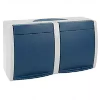 Busch-Jaeger 2CKA002084A0720, Busch-Jaeger 20/2 EBW-53 SCHUKO Steckdose mit erh.