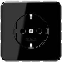 JUNG CD1520SW, Jung CD1520SW SCHUKO Steckdose (Duroplast) Schwarz Serie CD