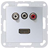 Jung Multimedia-Anschluss alu MA A 1082 AL MAA1082AL