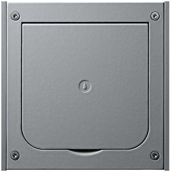 Gira Fußbodenleergehäuse 1-fach aluminium (011800)