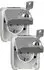 Merten 1-fach lichtgrau 2er-Set (MEG2424-8029)