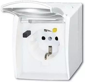 Busch-Jaeger FI-Schukomat 1-fach grau (3120 EWB-53)