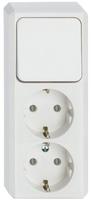 Merten MEG2422-8029, Merten MEG2422-8029 SCHUKO-Steckdose, abschlie&szlig;bar mit