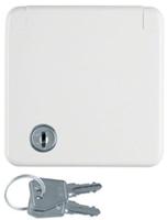 Berker 421209, Typ F, Wei&szlig;, Thermoplast, IP44, 250 V, 16 A - Wei&szlig;