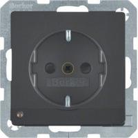 Berker 41096086, Berker 41096086 Steckdose SCHUKO mit LED-Orientierungslicht u.