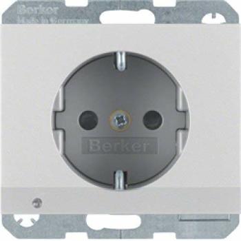 Berker 1-fach aluminium (41097003)