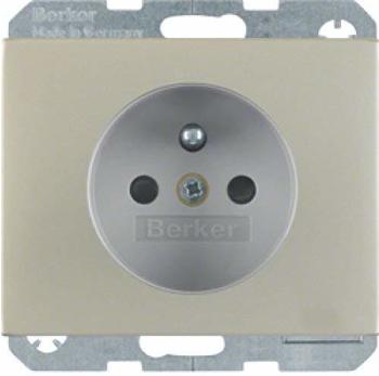 Berker 1-fach edelstahl (6765757004)
