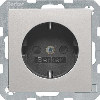 Berker 1-fach aluminium 10 Stück (41236084)