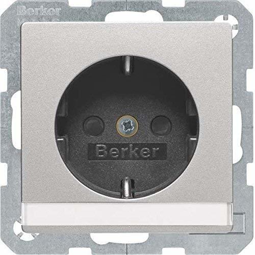 Berker 1-fach aluminium 10 Stück (47496084)