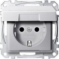 Merten MEG2310-0460, Merten MEG2310-0460 SCHUKO-Steckdose mit Klappdeckel,