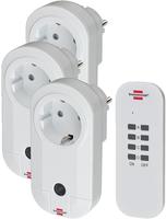 Brennenstuhl - Rc Ce1 3001 1507040 Funk Steckdosen-set 4teilig Innenbereich 1000 W