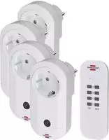Brennenstuhl - Comfort-line 1507050 Funk Steckdosen-set Innenbereich 1000 W