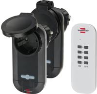 Brennenstuhl - Rc Ce1 0201 1507030 Funk Steckdosen-set 3teilig Au&szlig;enbereich 1000 W