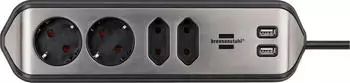 Brennenstuhl 1153590410 (silber schwarz)