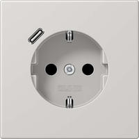 JUNG LS1520-18CLG, Jung LS1520-18CLG SCHUKO-Steckdose mit USB Typ C (max. 3A)...