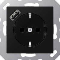 Jung SCHUKO Steckdose A 1520-18 A SWM A1520-18ASWM