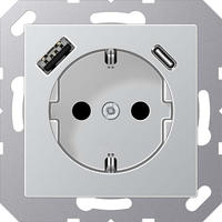 Jung SCHUKO Steckdose A 1520-15 CA AL A1520-15CAAL
