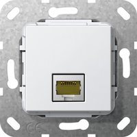 Gira Mj Rj45 Cat.6a 10 Gbit Einsatz Reinwei&szlig; 569603