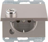 Berker SCHUKO-Steckdose eds/lack 41637004