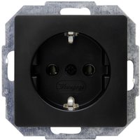 Kopp 923550080, Kopp Einsatz Steckdose Paris Schwarz (matt) 923550080 1 St.